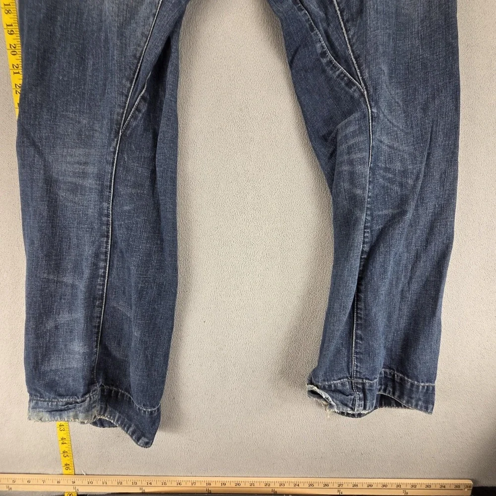Vintage Levis Engineered Jeans Mens 30x32 Blue Twisted Buckle Back One Pocket